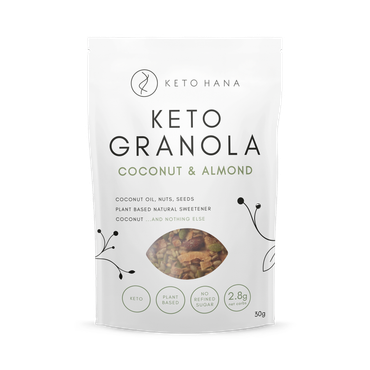 Review of Keto Hana Granola Coconut & Almond Plant Based 30g
