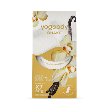 Review of Yogoody Probiotic Yogurt Style Shake Vanilla 7x 30g