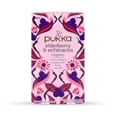 Pukka Organic Elderberry & Echinacea 20 Tea Bags