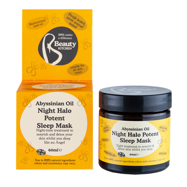 Review of Beauty Kitchen Abyssinian Oil Night Halo Potent Sleep Mask 60ml