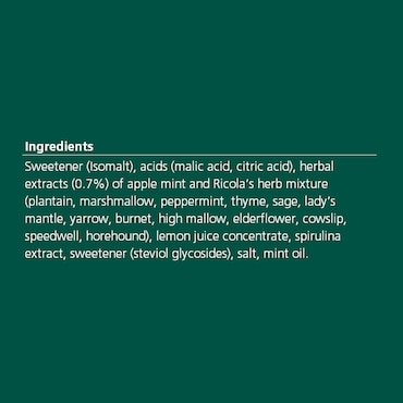 Ricola Swiss Herbal Sweets - Luscious Apple Mint - Sugar Free 45g image 3