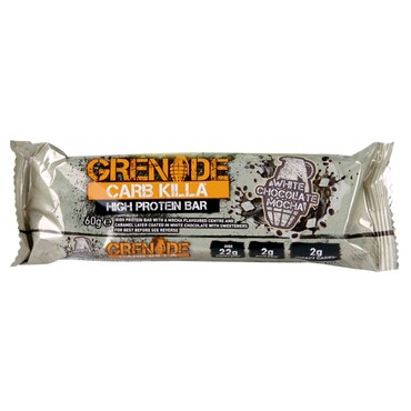 Grenade White Chocolate Mocha Protein Bar 60g image 1