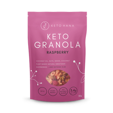 Review of Keto Hana Granola Raspberry 30g
