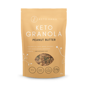 Review of Keto Hana Granola Peanut Butter 30g