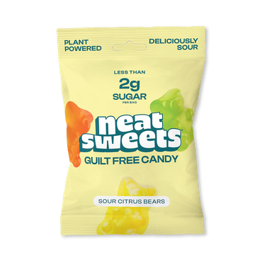 Review of Neat Sweets Gummy Bears Sour Citrus 50g
