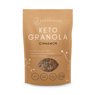 Review of Keto Hana Granola Cinnamon 30g