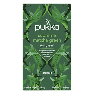 Pukka Organic Supreme Matcha Green 20 Tea Bags image 1