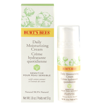Burt's Bees Sensitive Daily Moisturising Cream 50g