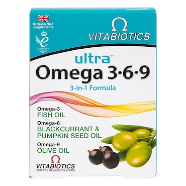 Vitabiotics Ultra Omega 369 Formula 60 Capsules image 1