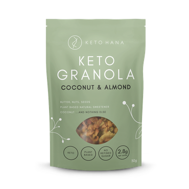 Review of Keto Hana Granola Coconut & Almond Butter 30g