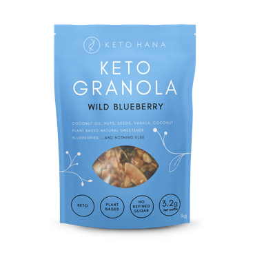 Review of Keto Hana Granola Wild Blueberry 1kg