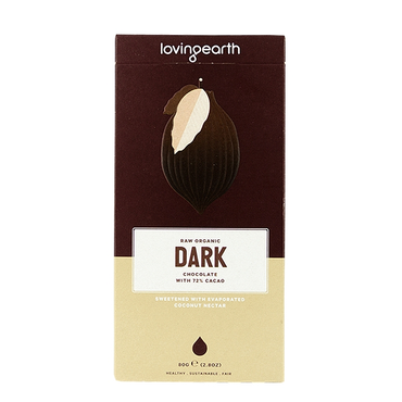 Review of Loving Earth Organic Dark Chocolate 80g
