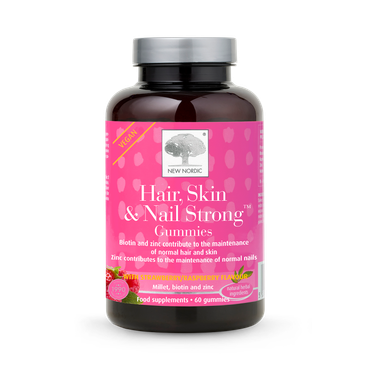 Review of New Nordic Hair Skin And Nail Strong Strawberry Flavour 60 Gummies