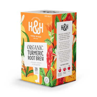 Heath & Heather Organic Turmeric Root Brew 20 Tea Bags