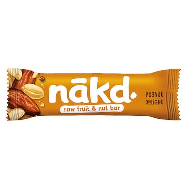 Nakd Raw Fruit & Nut Peanut Delight Bar 35g image 1