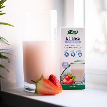 A.Vogel Balance Mineral Drink – 7 Day Sachets Strawberry Flavour image 2