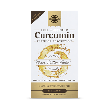Solgar Full Spectrum Curcumin 30 Softgel Capsules