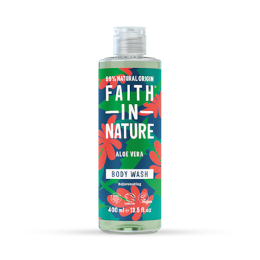 Faith in Nature Aloe Vera Body Wash 400ml image 1