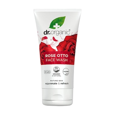 Dr Organic Rose Otto Creamy Face Wash 150ml image 1