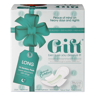 Review of Gift Wellness Sanitary Pads Long