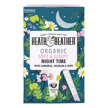 Heath & Heather Organic Night Time 20 Tea Bags image 1