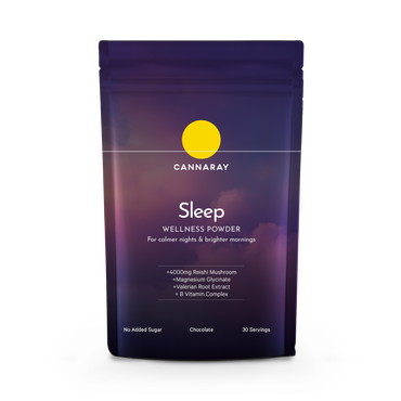Review of Cannaray Sleep Wellness Powder Chocolate (30 Servings) 150g