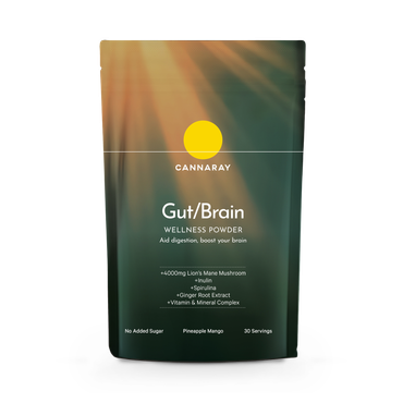 Review of Cannaray Gut Brain Wellness Powder Pineapple & Mango (30 Servings) 150g
