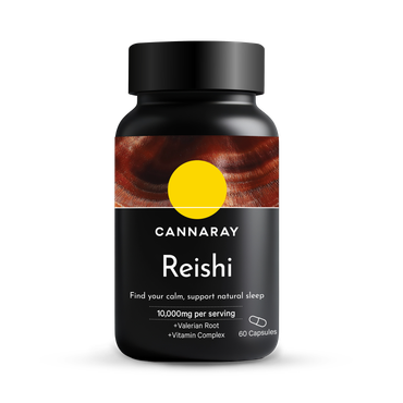Review of Cannaray Reishi Capsules 10,000mg 60 Capsules