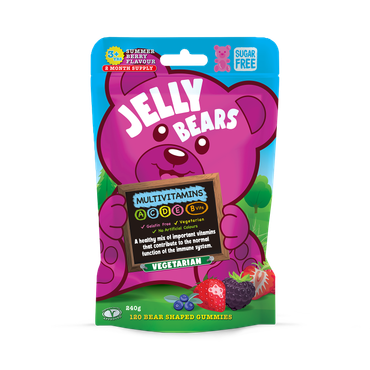 Review of Jelly Bears Multivitamin Summer Berry 120 Gummies