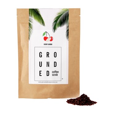 Grounded Cherry Almond Coffee Body Scrub 200g image 2