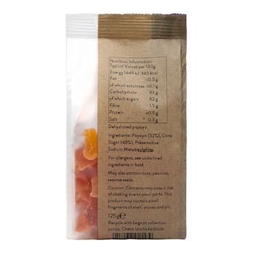 Holland & Barrett Diced Papaya 125g image 2