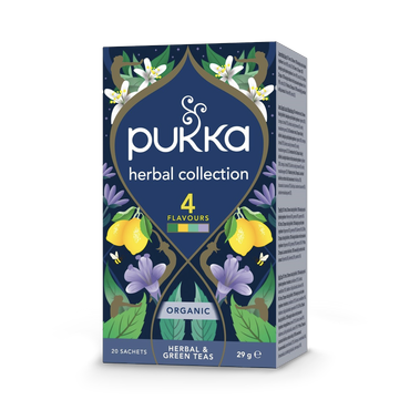 Review of Pukka Organic Herbal Collection 20 Tea Bags