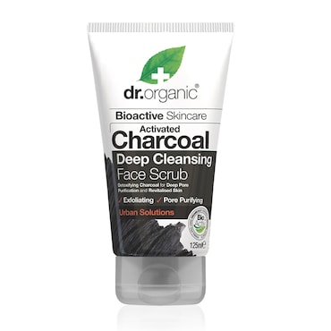 Dr Organic Charcoal Face Scrub 125ml image 1