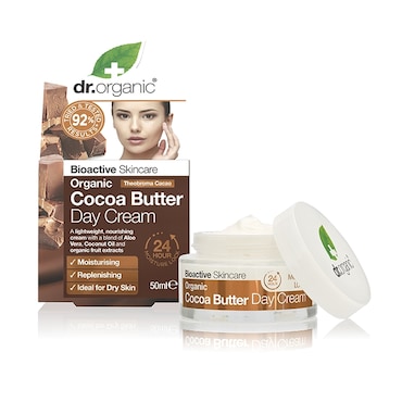 Dr Organic Cocoa Butter Day Cream 50ml image 1