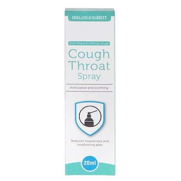 Holland & Barrett Cough & Throat Spray 20ml image 1