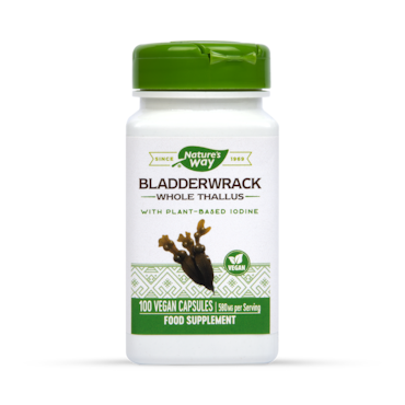 Nature's Way Bladderwrack with Iodine 100 Capsules