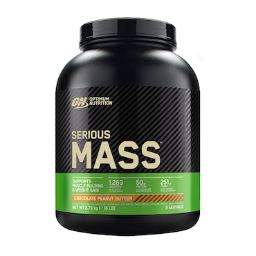 Optimum Nutrition Serious Mass Chocolate Peanut Butter 2.73kg image 1