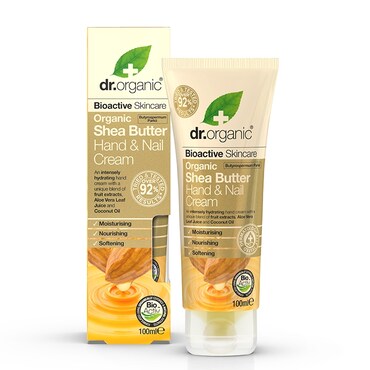 Dr Organic Shea Butter Hand & Nail Cream 100ml