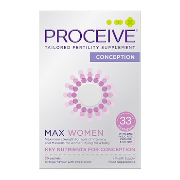 Proceive Max Women Advanced Fertility Supplement 30 Sachets image 1