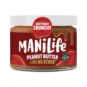 Manilife Deep Roast Crunchy Peanut Butter 275g image 1