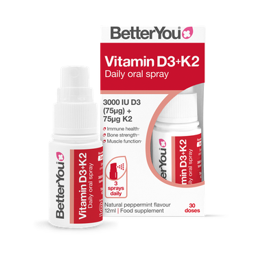 Review of BetterYou Vitamin D3 + K2 Spray 12ml