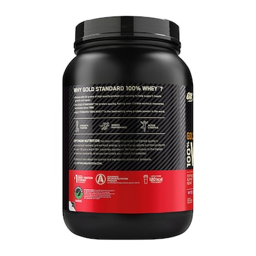 Optimum Nutrition Gold Standard 100% Whey Protein White Chocolate & Raspberry 900g image 2