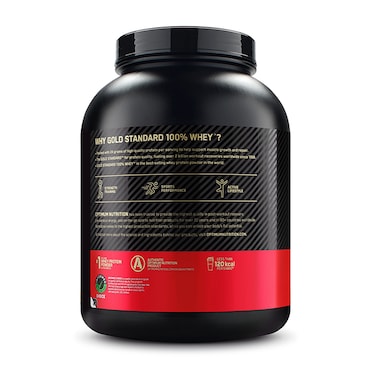 Optimum Nutrition Gold Standard 100% Whey Protein White Chocolate & Raspberry 2.2kg image 2