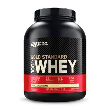 Review of Optimum Nutrition Gold Standard 100% Whey Powder Vanilla Ice Cream 2.2kg