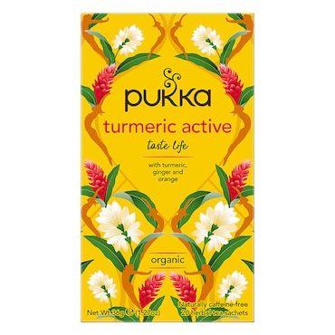 Pukka Organic Turmeric Active Tea 20 Tea Bags image 1