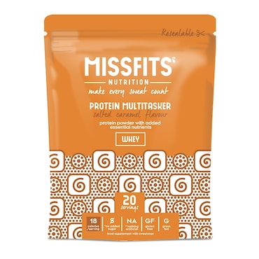 Missfits Whey Protein Multitasker Salted Caramel 500g image 1