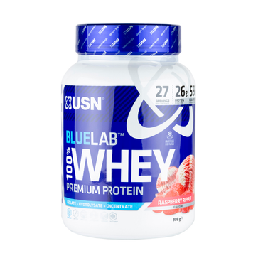 Review of USN Blue Lab 100% Whey Raspberry 908g