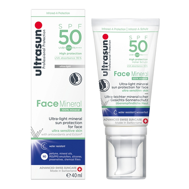 Review of Ultrasun Face Mineral Sunscreen SPF50 40ml