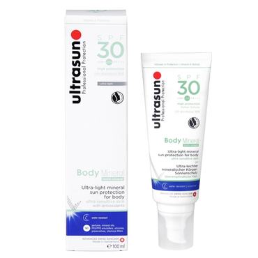 Review of Ultrasun Body Mineral Sunscreen SPF30 100ml