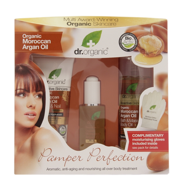 Dr Organic Moroccan Argan Oil Pamper Perfection Gift Set